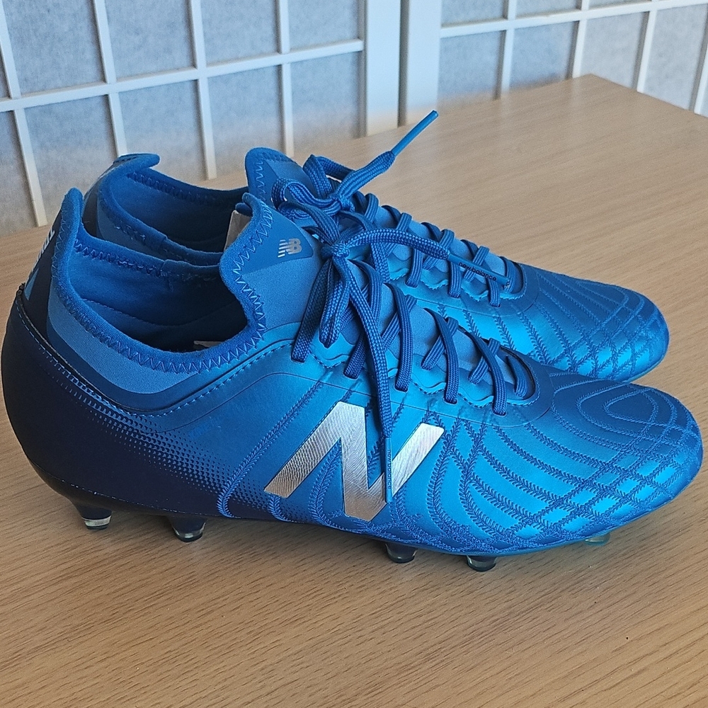 New Balance Men's Metallic Blue Athletic Shoes
